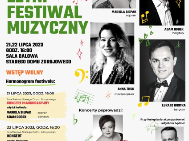 Jubileuszowy XX Letni Festiwal Muzyczny w Krynicy-Zdroju